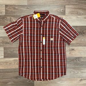 Carhartt Short Sleeve Medium Button Up NWT